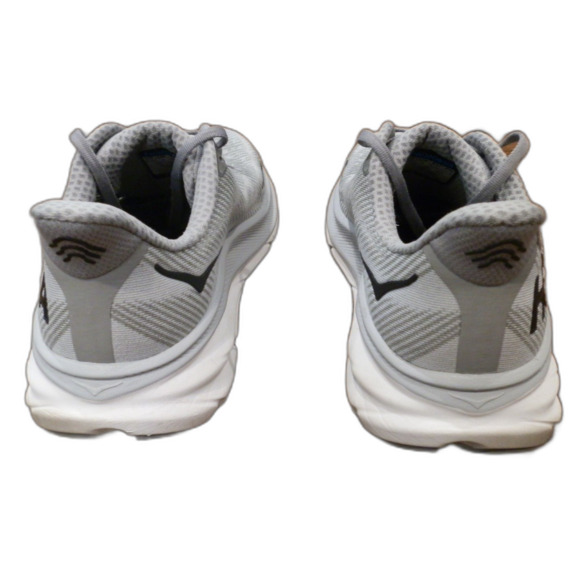Hoka One One Clifton 9 Gray Running Shoes Men's Size 9.5D - Picture 3 of 4